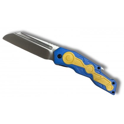 CUCHILLO AMARILLO Y AZUL