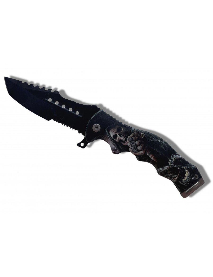 CUCHILLA CALAVERA CORTACÉSPED APERTURA ASISTIDA - Imagen 2