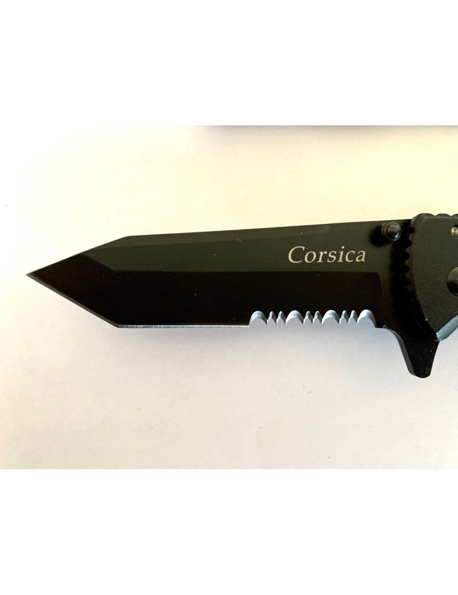 *CUCHILLO BOMBERO CORCEGA 9 CM + ESTUCHE - Imagen 3