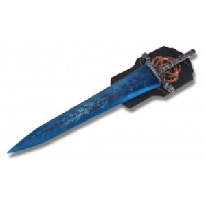 ESPADA RUNA AZUL – HOJA GRANDE DE COLECCIÓN DE FANTASÍA