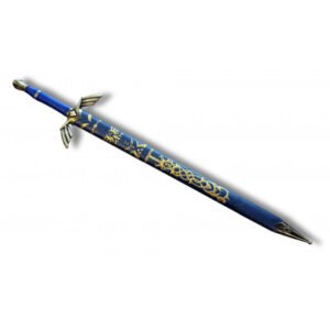 ESPADA DEL HÉROE CON VAINA AZUL REAL