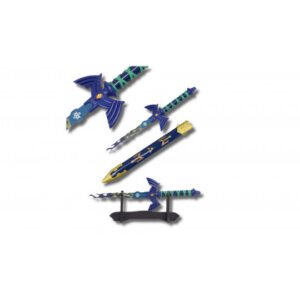 Mini espada elemental azul de fantasía