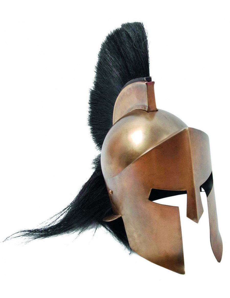 CASCO ESPARTANO CON PENACHO