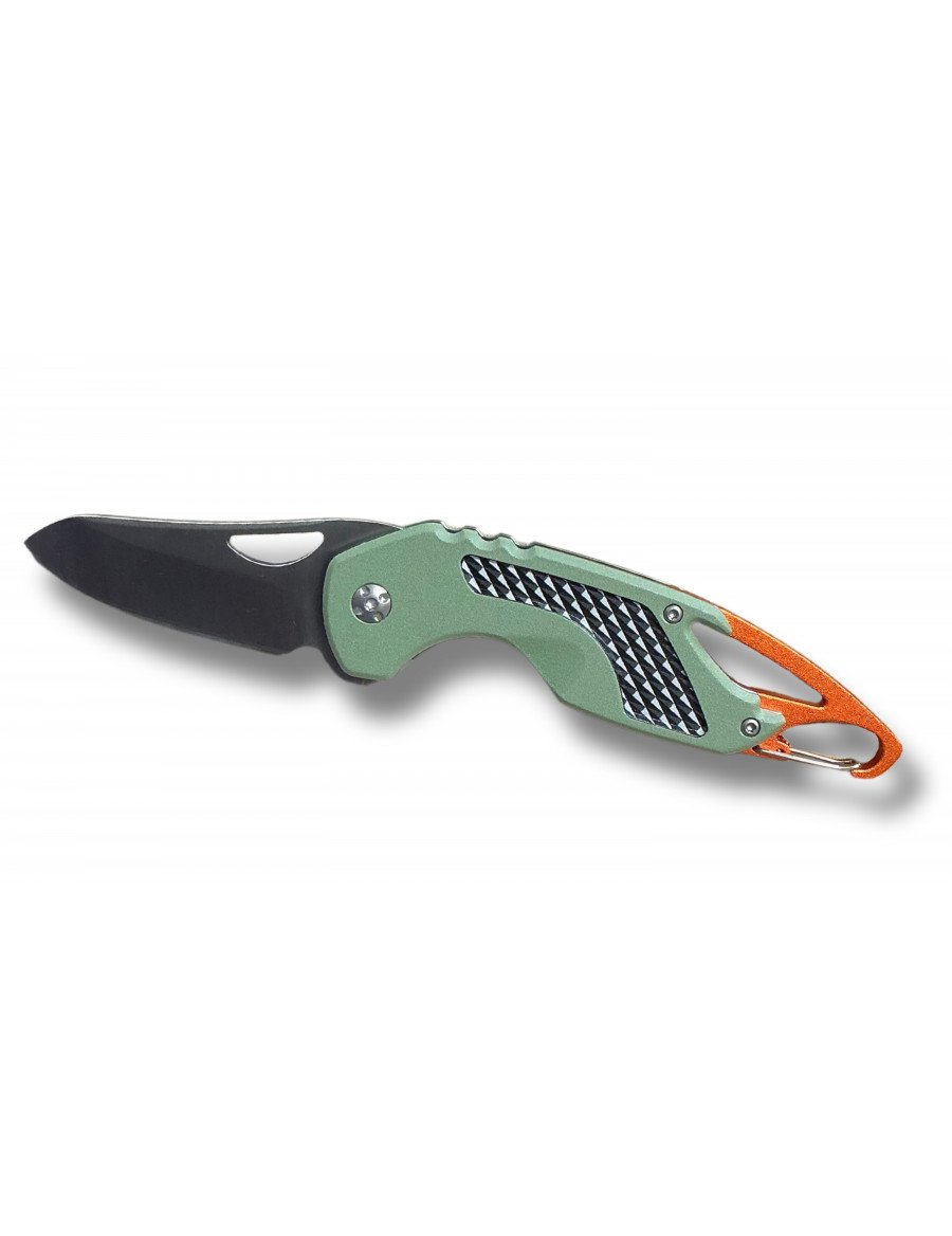 CUCHILLO APERTURA ASISTIDA MANGO VERDE