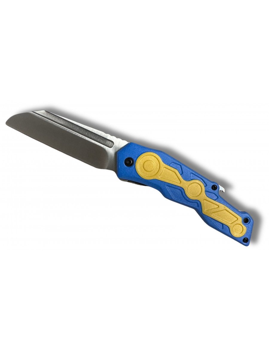 CUCHILLO AMARILLO Y AZUL
