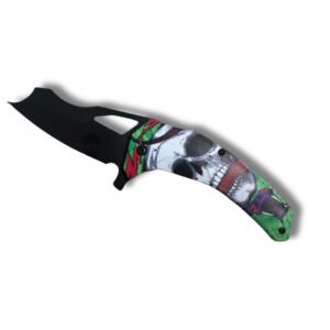 CUCHILLO DE SERPIENTE CABEZA DE MUERTE