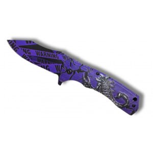 CUCHILLO AZUL ESCORPION