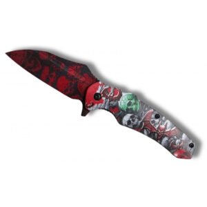 CUCHILLO DE MANCHAS DE SANGRE