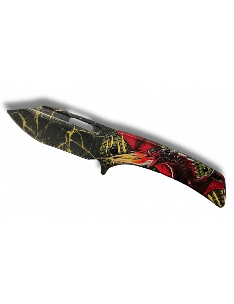 CUCHILLO DRAGON DE FUEGO