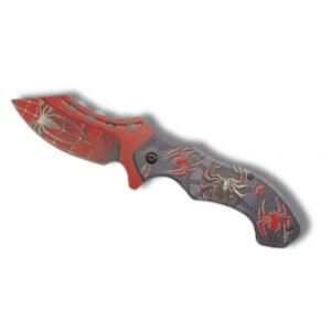 CUCHILLO ROJO DE ARAÑA 10 CM