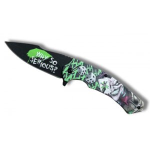 COUTEAU JOKER VERT OUVERTURE ASSISTEE