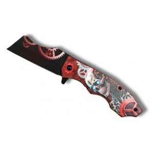 CUCHILLO DE ENGRANAJE ROJO