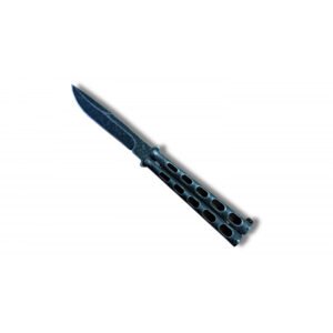 CUCHILLO MARIPOSA GRIS BARNIZ