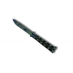 CUCHILLO MARIPOSA CAMUFLAJE