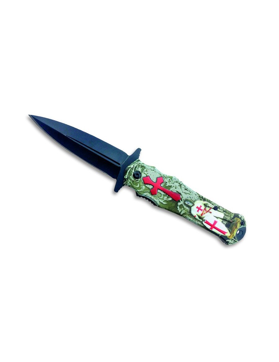 CUCHILLO TEMPLARIO HOJA 10CM