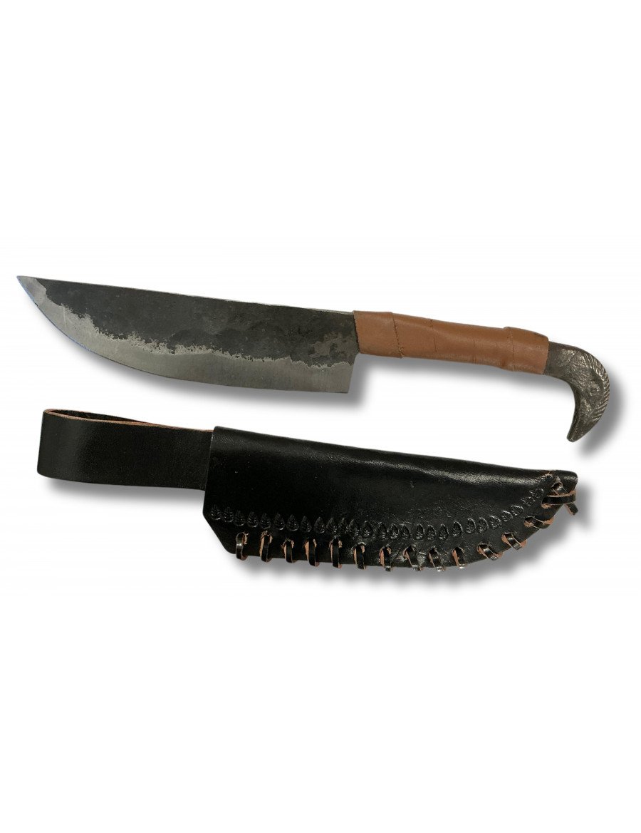 CUCHILLO ANTIGUO FORJADO
