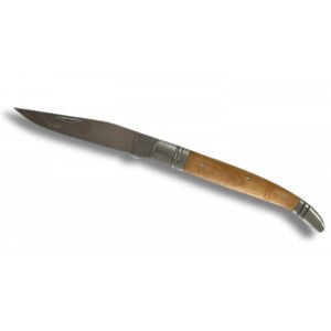 NAVAJA CON MANGO DE MADERA