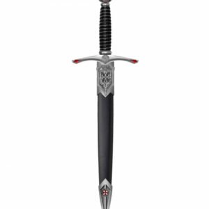 DAGA TEMPLARIO CRUZ ROJA 40CM