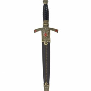 DAGA CEREMONIAL TEMPLARIO DORADA 40CM
