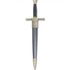 Daga medieval del Reino de MacLeod – Vaina ornamentada