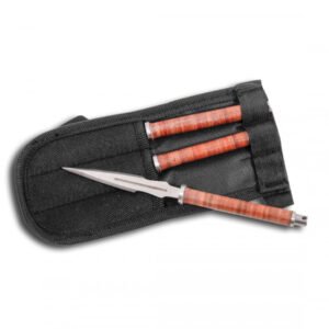 CONJUNTO DE 3 KUNAI DE PIEL