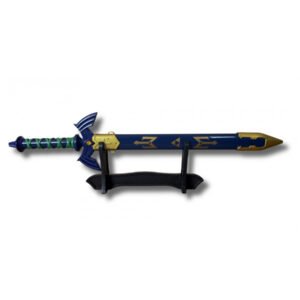 Mini espada elemental azul de fantasía