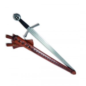 ESPADA STRIKE + FUNDA CUERO 80CM
