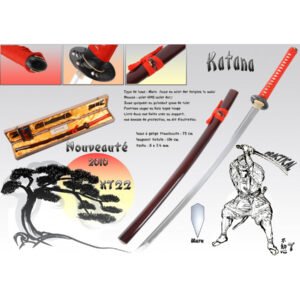 KATANA BURDEOS 76CM