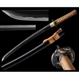 KATANA SHIHOZUME ACERO LAMINADO MARRÓN 76CM