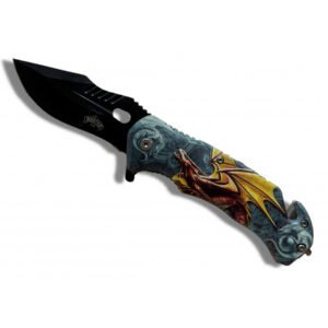 CUCHILLO FIRE DRAGON APERTURA ASISTIDA