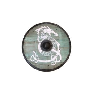 ESCUDO VIKINGO LOBO FENRIR 80CM