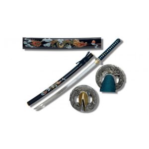 KATANA 1045 MANGO AZUL GASOLINA NATURAL DRAGON STRAY