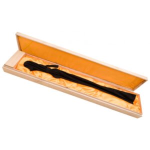 KATANA MANGO DAMASCO ROJO+B/MADERA+SET 76CM