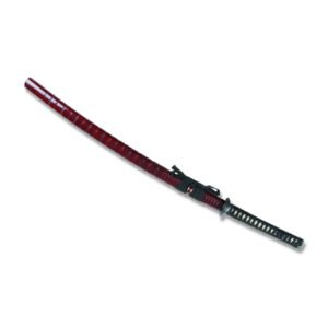 KATANA FORJA BAMBÚ BURDEOS 74CM