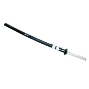 KATANA FORJA NEGRA BLANCO TRENZADA 74CM