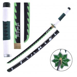 KATANA HOJA MADERA SENAMI SHINAZUGAWA DEMON SLAYER (K040)