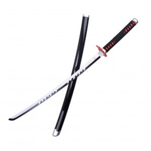 KATANA TANJIROU NEGRA HOJA MADERA