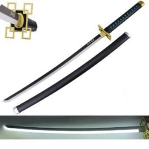 KATANA LUMINEUX  NOIR ET OR