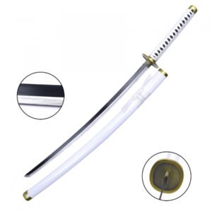 KATANA SIN AFILAR BLANCA RORONOA