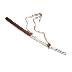 KATANA WD ZOMBIE MARRÓN MARU BLANCO TRENZADO 74CM