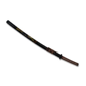 NINJA NON SHARP NEGRO TRENZADO MARRÓN 74CM