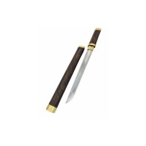 TANTO 51CM ACERO 1045 PALOSANTO Y LATÓN