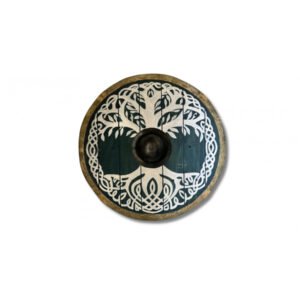 Escudo vikingo Yggdrasil – El poder de las raíces ancestrales